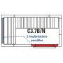 Chambre froide (C3.7B/N)