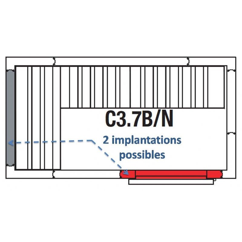 Chambre froide (C3.7B/N)