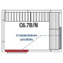 Chambre froide (C6.7B/N)