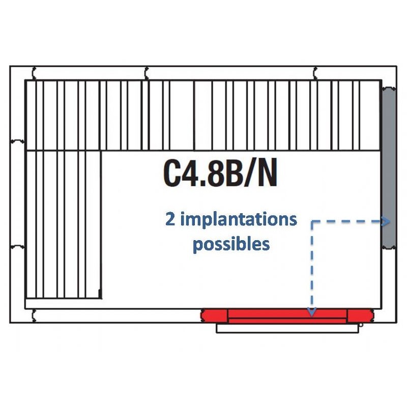 Chambre froide (C4.8B/N)