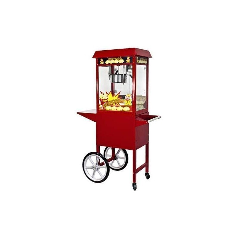 Machine à POP Corn sur Chariot