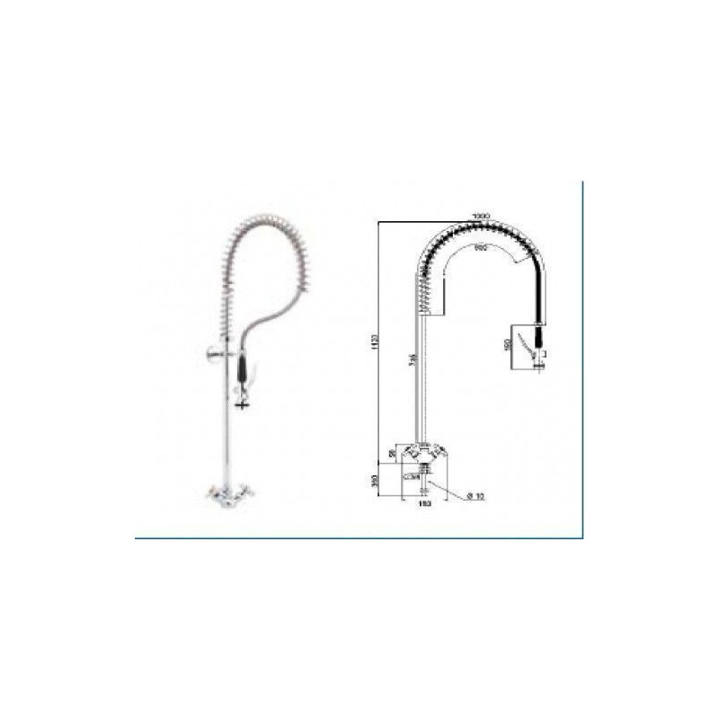 Robinet Monotrou pour Évier