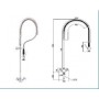 Robinet Monotrou pour Évier