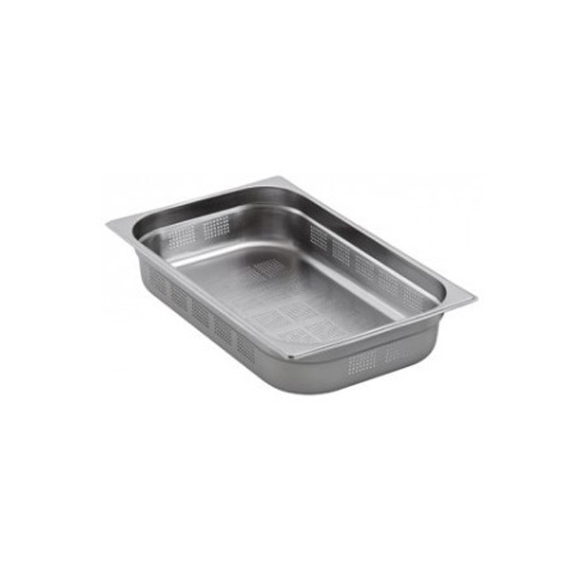 Bac Gastronorme Inox perforé GN 1/1 Prof. 65 mm