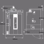 Four boulangerie Gaz rotatif 800x1000mm TAGLIAVINI