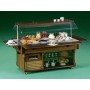 Buffet en bois avec TOP rfrigr 4 x GN 1/1 DIAMOND