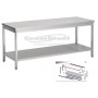 Table de travail inox démontable 1400x700mm COMBISTEEL