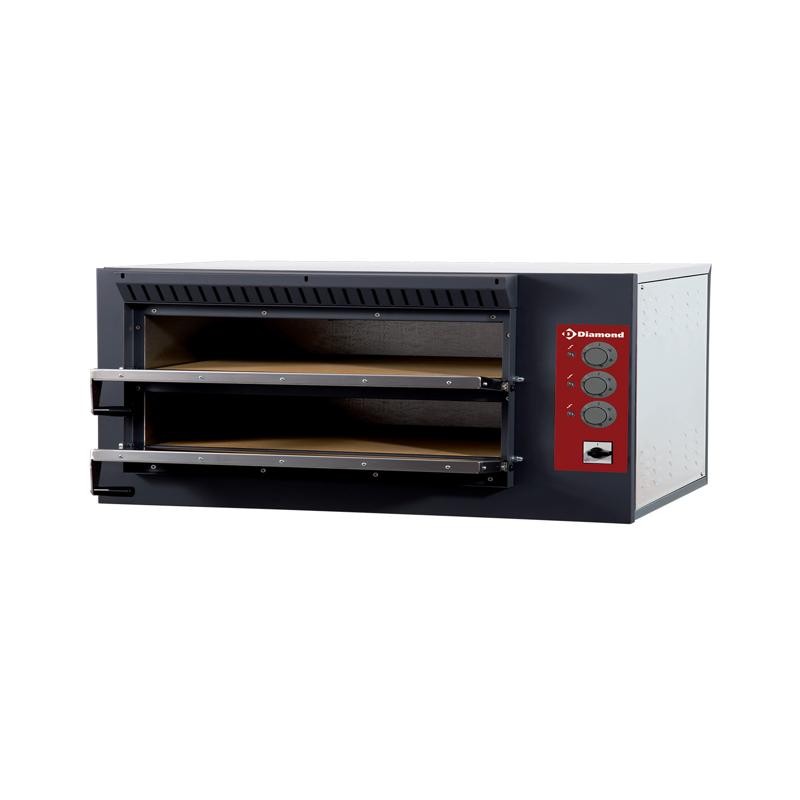 Four electrique a pizzas 2 chambres DIAMOND