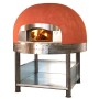 Four à bois 2 pizzas cupole base MORELLO FORNI