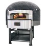 Four combiné bois 4 pizza COUPOLE BASE MORELLO FORNI