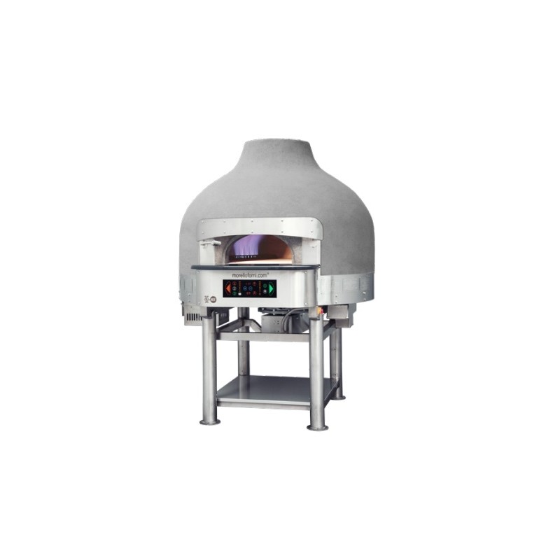 Four rotatif hybride 10 pizza Volcan Base MORELLO FORNI