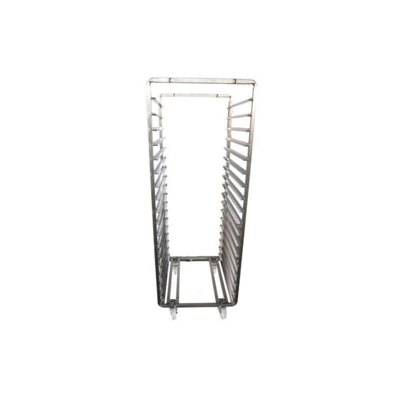 Chariot de stockage 800x800 Inox