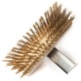 Brosse professionnelle en laiton et bois REGINA
