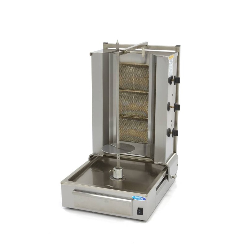 Premium Doner Kebab Grill 3 Brûleurs - Gaz PROMO