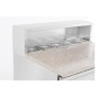 Saladette 2 portes GN1/6 en marbre toit inox ATOSA
