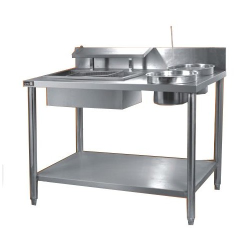 Table à paner manuelle