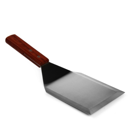 Spatule à Hamburger inox manche bois L2G