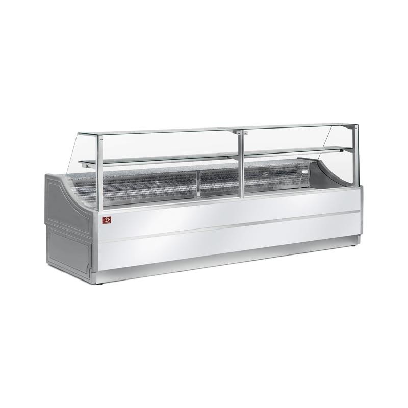 Vitrine réfrigérée OL250/A2-R avec réserve DIAMOND